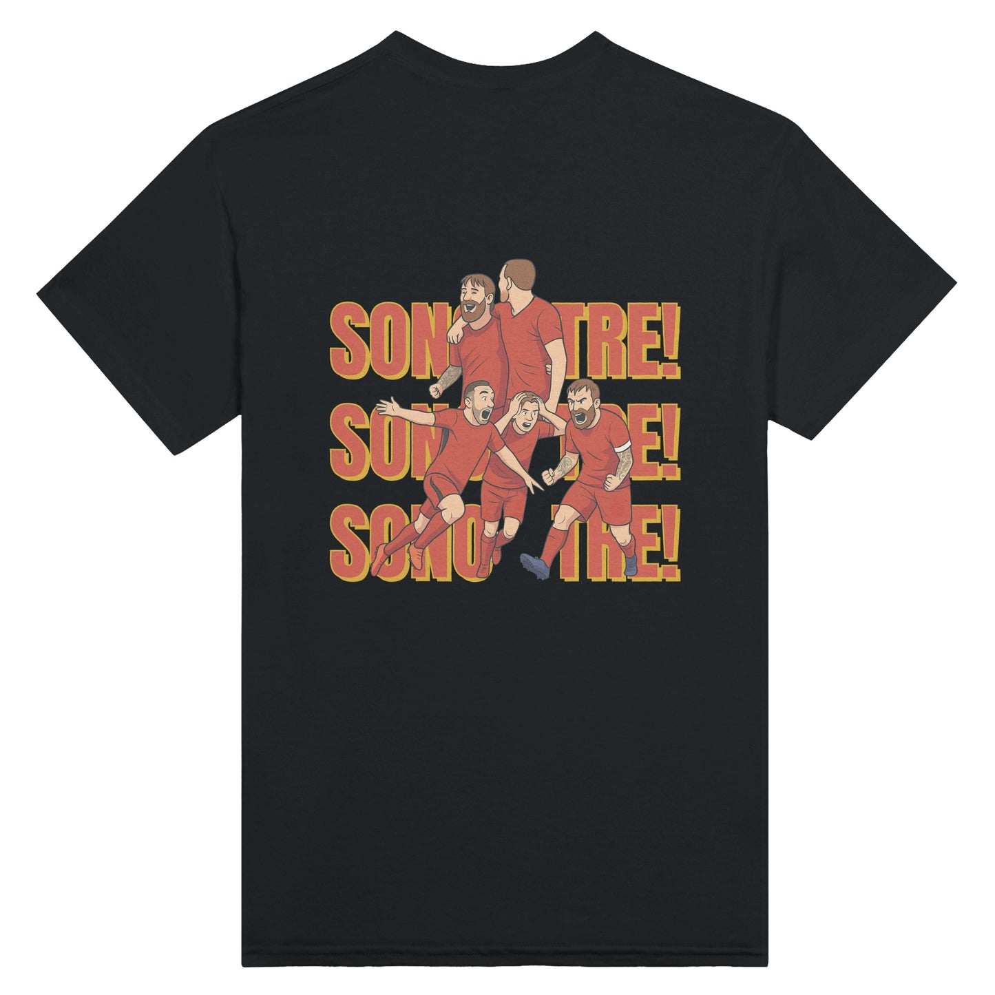 Roma-Barcellona 3-0 T-shirt | PARDO